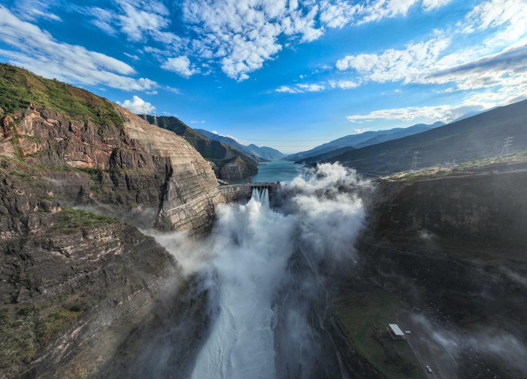 白鶴灘水電站第14臺(tái)機(jī)