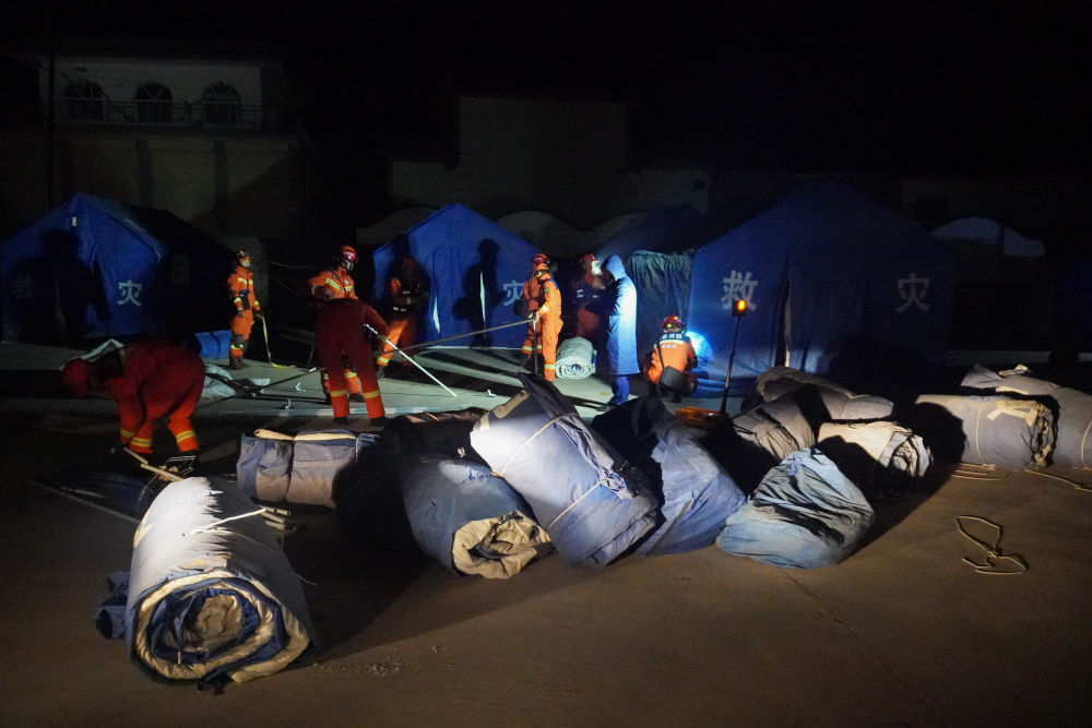 來自積石山地震災區的